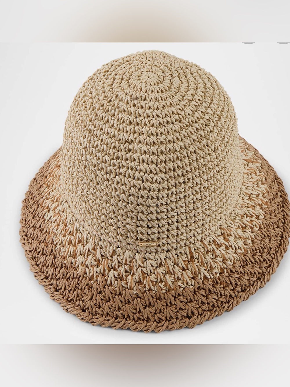 Eugenia Kim Natural Beige Woven Bucket Hat - Picture 7 of 8